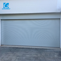 Volet roulant motorisé intelligent extérieur en alliage d'aluminium moderne sur mesure pour installations climatisées et fermes faciles à nettoyer