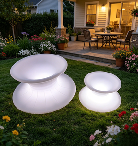 Wholesale Modern LED Bar Furniture 360 Rotating Gyro <b>Chair</b> & <b>Stool</b> 16 Colors Eco-Friendly for Outdoor & Living Room Use - Product Image 2