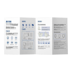 Op Maat Gemaakte Opvouwbare Handleiding Ontwerp Album Afdrukken Poster Flyer Handleiding Handleiding Pamflet - Product Image 3