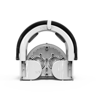 LHWB102 Nouveau type Boîte de séchage vétérinaire Portable Pliable Sèche-cheveux pour animaux de compagnie Cage de séchage pour animaux de compagnie