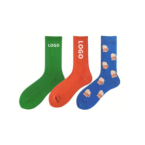 Wholesale Custom Crew <strong>Socks</strong> Soft Cotton Cushioned Crew <strong>Socks</strong> <strong>for</strong> <strong>Gym</strong> Training - Product Image 1