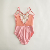 Offre Spéciale Pas Cher Camisole Formation Danse Porter Blanc Jaune Bleu Coton Spandex Enfants Enfants Filles Ballet Justaucorps à Vendre