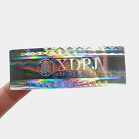 Étiquette autocollante personnalisée à motif holographique, étiquette indestructible garantie, en vinyle imperméable, Laser pour hologramme, sécurité Void
