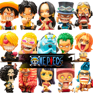 Set di Simpatiche Action Figure Giocattolo in PVC Minrong Personaggi del Famoso Anime Giapponese One Piece Luffy Zoro Sanji Nami Robin Ace per Bambini - Product Image 4