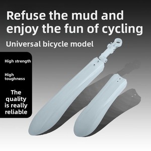 Quick Release Volledige dekking Voor Achter Regenbestendig Modderverwijdering Universeel MTB Fietsaccessoire Fluorescerend spatbord - Product Image 2