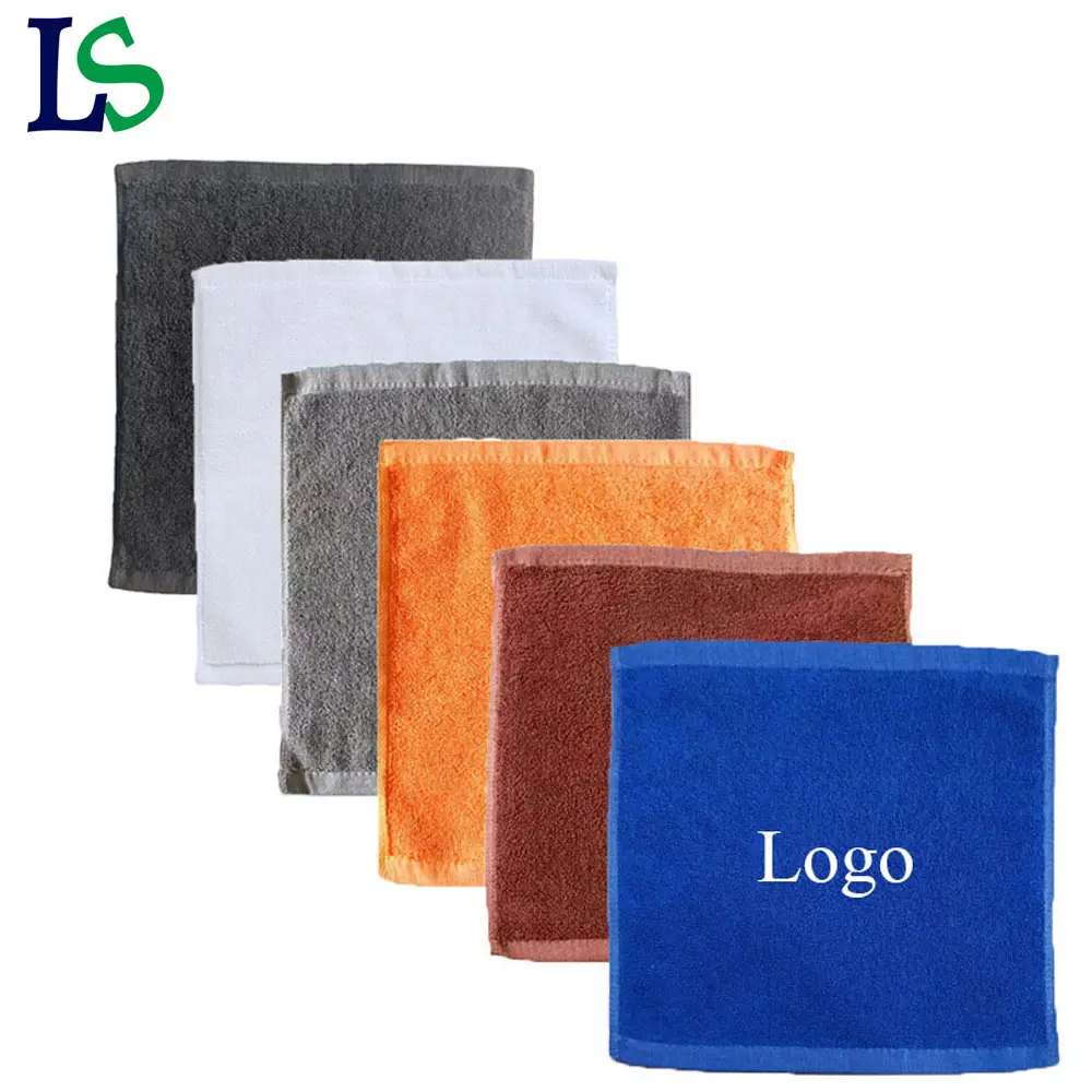 High Quality 100% Cotton Hand Towel Hotel Spa White Terry Cotton Microfiber Nail Beauty Salon Towel with Custom Logo