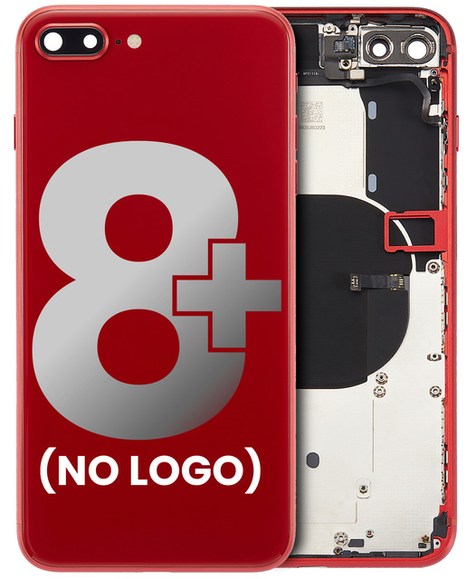 Back Housing W/ Small Components Pre-Installed for iPhone 8 Plus