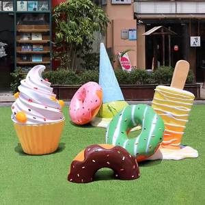Esculturas de espuma personalizadas para interiores y exteriores, espuma de poliestireno, personaje artesanal, helado, juegos, eventos, decoración de donas <span class=keywords><strong>gigantes</strong></span>, taza de imitación, pastel - Product Image 4