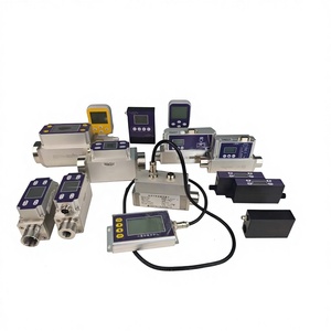 カスタマイズ可能なデジタル熱質量マイクロ流量計（空気用）高精度（±0.5％）省スペースねじ接続OEM対応 - Product Image 2