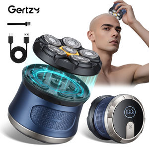 IPX6 Washable USB Rechargeable 5 in 1 Multi Function <b>Face</b> Nose Bald Head Hair Shave Machine Rotary <b>Shaver</b> for Men This Is a Gert - Product Image 1