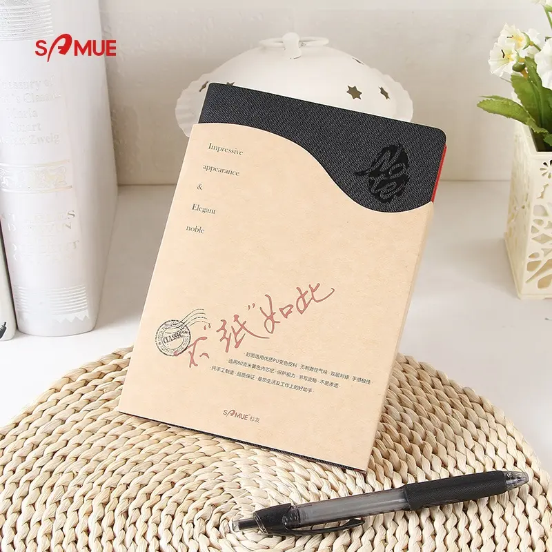 Eco amigable simple diseño nuevo cuaderno de papel personalizado Bloc de notas