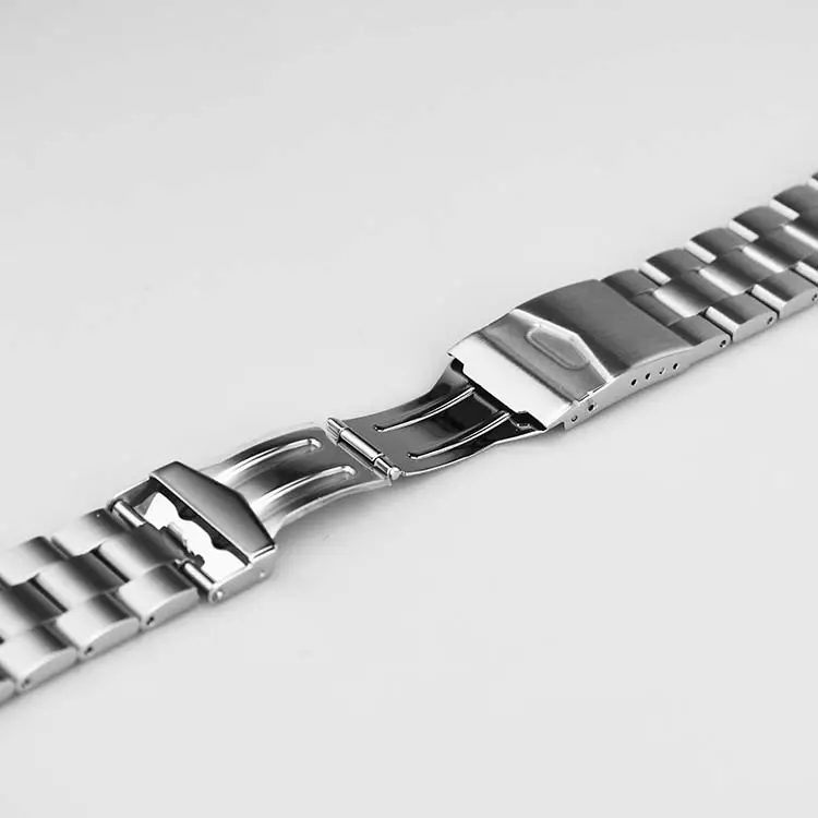 20 мм Спортивная цепь стиль из нержавеющей стали металлический ремешок для часов может быть настроен