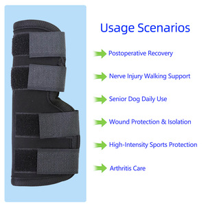 Soportes de Rodilla Antideslizantes de Neopreno para Perros, Ligeros, Transpirables y de Ajuste Seguro para Patas Traseras, Ideales para Perros Activos y en Recuperación - Product Image 5