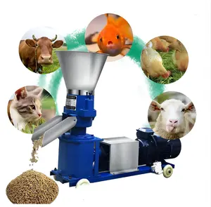 FBD Efficient Mill Fish Cattle Granule Pelletizer Processing for Animal Feed Pellet Machine