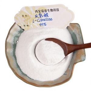 Compléments alimentaires à base de plantes pour hommes, poudre de citrulline de qualité alimentaire, L-citrulline 98%-99% CAS 372-75-8, complément alimentaire à base de citrulline - Product Image 1