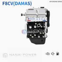 Moteur complet F8CV 0.8L essence neuf pour Daewoo Matiz Spark