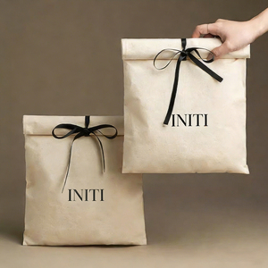 Bolsas de Algodón de Lujo de Alta Calidad para Ropa, Regalos, Cosméticos, Bolsas de Almacenamiento, Bolsas de Algodón Muselina con Logotipo Personalizado - Product Image 2