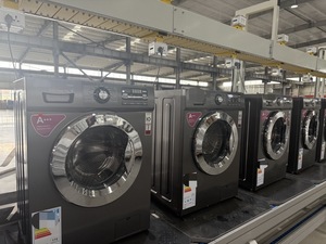 Lave-linge à chargement frontal 7 kg, entièrement automatique, moteur BLDC à technologie Inverter, couleur titane, bouton chromé, <span class=keywords><strong>porte</strong></span> chromée - Product Image 5
