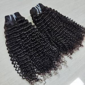 Extensions de cheveux brésiliens naturels ondulés Letsfly, livraison rapide, boucles crépues, mèches de cheveux humains 9A Remy - Product Image 1