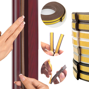 แถบซีลประตูหน้าต่าง EPDM ประหยัดพลังงาน ตัดได้ตามต้องการ ป้องกันฝุ่น กันน้ำ ป้องกันเสียงรบกวน สำหรับห้องน้ำและห้องครัว - Product Image 1