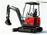 Mini-excavatrice sur chenilles LANDWARD LW20E de 2 tonnes d'occasion pour moteur |   EPA |   EURO 5 |   SWING BOOM |   Engrenage de pompe de boîte de vitesses moteur |   Ferme