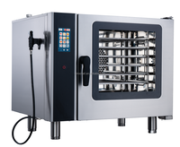 Four à vapeur industriel de Combi de gaz électrique de 10 couches/10 GN 1/1/four de Combi avec du CE