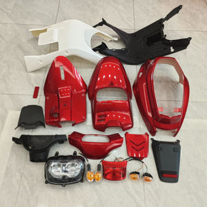 Kit <span class=keywords><strong>de</strong></span> carénage <span class=keywords><strong>de</strong></span> moto en plastique ABS WANOU pour MBK BOOSTER50CC MBK <span class=keywords><strong>SPIRIT</strong></span> MBK STUNT - Product Image 2