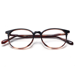 Women Round Full Rim <b>Eyeglasses</b> Solid Color Anti-Uv Lightweight Vision Correction <b>Frames</b> for Adults Oval Face Shape - Product Image 3