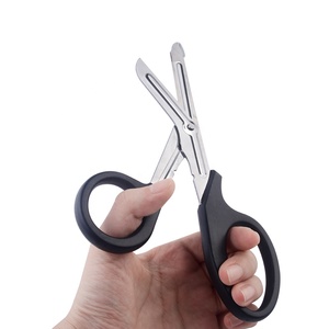 Ciseaux médicaux pour soins d'urgence, bandages pour personnes d'urgence, soins infirmiers et blessures, ciseaux médicaux pour équipement médical - Product Image 4
