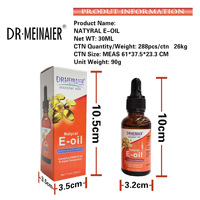 Huile de vitamine E 30 ml Huile essentielle pour le soin du corps, du visage, des mains, des pieds et des cheveux avec extrait de vitamine E