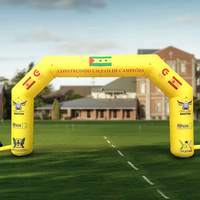 Arco Inflable Personalizado para Maratón, Arco de Salida y Meta para Carreras Deportivas, Arco Inflable Publicitario para Exteriores, Arco de Entrada Inflable