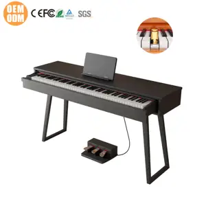 Lecharcharr çekmece piyano 88 ağırlıklı tuşları midi denetleyici klavye dijital piyano dik elektrikli piyano dijital 88 tuşları