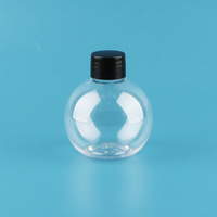 Emballage plastique personnalisé de 140 ml en PET pour shampoing et gel douche, peut être transporté dans une bouteille en plastique sphérique vide