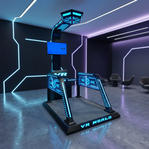 Plateforme de jeu VR commerciale : Simulateur immersif de réalité virtuelle en position debout pour un joueur, borne d'arcade - Product Image 4
