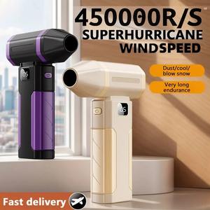 Potente Soplador de Aire 450000 RPM, Mini Ventilador Turbo Jet de Alta Velocidad, Ventilador Turbo Violento con Motor sin Escobillas, Ventilador de Conducto Portátil, Herramienta de Limpieza para PC - Product Image 2