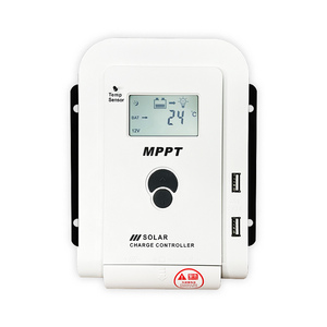 LCD 디스플레이 <span class=keywords><strong>12V</strong></span> 24V MPT 지능형 태양열 충전기 컨트롤러 10A <span class=keywords><strong>20A</strong></span> 30A 40A 50A 60A 레귤레이터 솔라 컨트롤 - Product Image 1