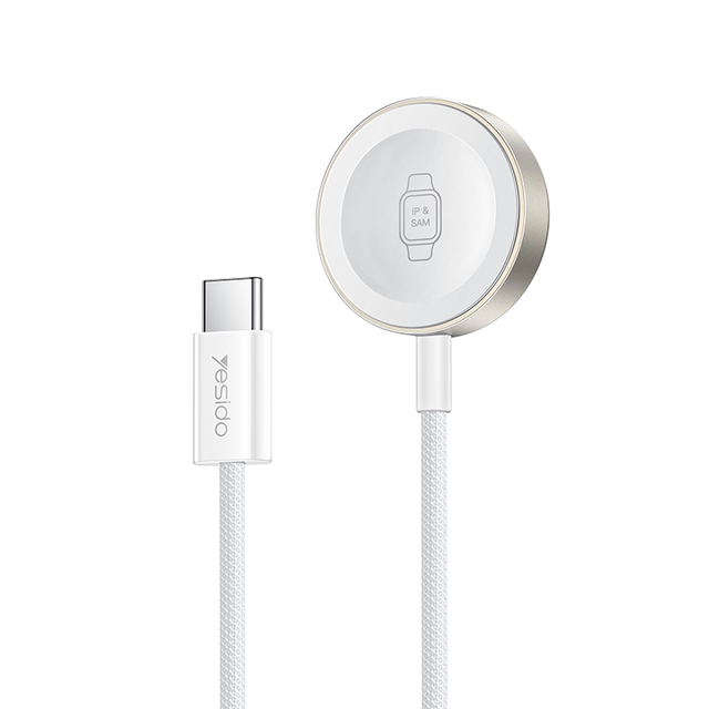 Yesido 2.5W Magnetic Charging 1 Meter Cable Compatible With IP & Sam Aluminum Alloy Watch Charger DS42