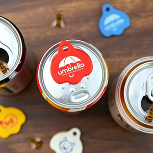 Abrelatas de Silicona 2 en 1, Libre de BPA, Reutilizable, Ecológico, Accesorio de Bar Portátil para Latas de Refresco, Cerveza y Bebidas - Product Image 6