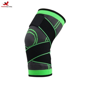 Genouillère de compression pour le sport, la course, l'alpinisme, le basketball – Protection intégrale en nylon, chaude – Prête à l'emploi (RTS) – Commande mixte en gros - Product Image 1