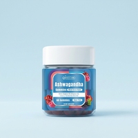 Gummies en gros de marque privée à base d'Ashwagandha KSM66, de Maca et de champignons pour hommes