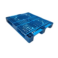 1100*1100*100mm à usage unique quatre voies HDPE logistique empilable en plastique expédition grands fournisseurs de palettes de sacs Jumbo pour entrepôt