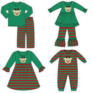 Conjuntos de Ropa de Dos Piezas para Niñas, Vestidos de Invierno de Manga Larga con Estampado de Calabaza de Algodón 2022, Conjuntos de Ropa para Halloween - Product Image 4