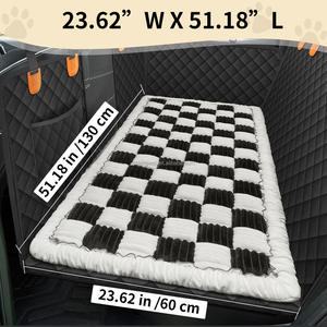 Tapis de voiture pour animaux de compagnie imperméable toutes saisons moderne, tapis de canapé pour <span class=keywords><strong>chien</strong></span> en flanelle pour siège arrière de voiture - Product Image 4