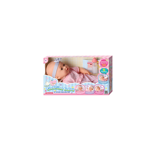 Adorable Muñeca Interactiva de Plástico de 16 Pulgadas (Llanto, Bebida, Control Facial y Sónico) para el Juego Creativo y Entretenimiento Diario de los Niños - Product Image 5