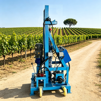 Foreuse hydraulique électrique MIKTON MKD-120D pour puits d'eau, petite, portable, économique, à retour sur investissement élevé