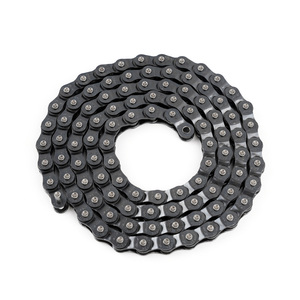 PYC Zwarte Enkelvoudige 1/<span class=keywords><strong>2</strong></span>' X 1/8' 100L Snelheidsfietsketting voor Baanfietsen BMX Fiets - Product Image 1