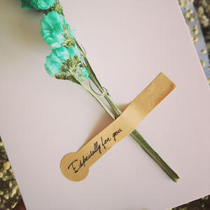 Yinyu30 — bouquet de fleurs naturelles séchées, <span class=keywords><strong>Mini</strong></span> rosaces, support de blé, pour décorer une boîte cadeau, vintage, DIY - Product Image 4