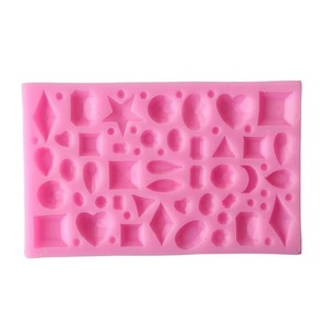 Gemstone <b>Silicone</b> Mold Fondant <b>Silicone</b> Mold Chocolate Bar Mold <b>Silicone</b> Molds For Decoration DIY Jewelry Mold - Product Image 3
