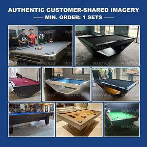 Unique Style Billiards Glass Solid Wood Slate <strong>Tabletop</strong> Full Size 9 Ball <strong>Pool</strong> <strong>Table</strong> Luxurious Design Custom Durable Eco-Friendly - Product Image 6