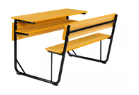 Échantillon gratuit, fournisseur vérifié, bureau et chaise pour étudiants, meubles de classe, bon prix, meubles d'école, garantie de 8 ans
